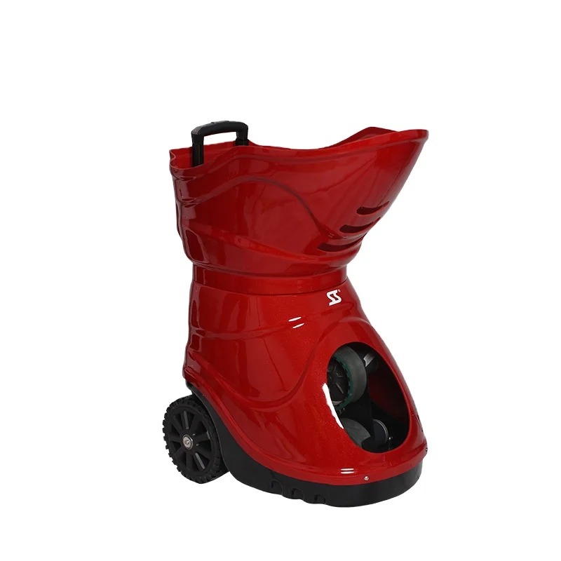 Full automatic ball machine for switch training programmable robot for table tennis serving machine