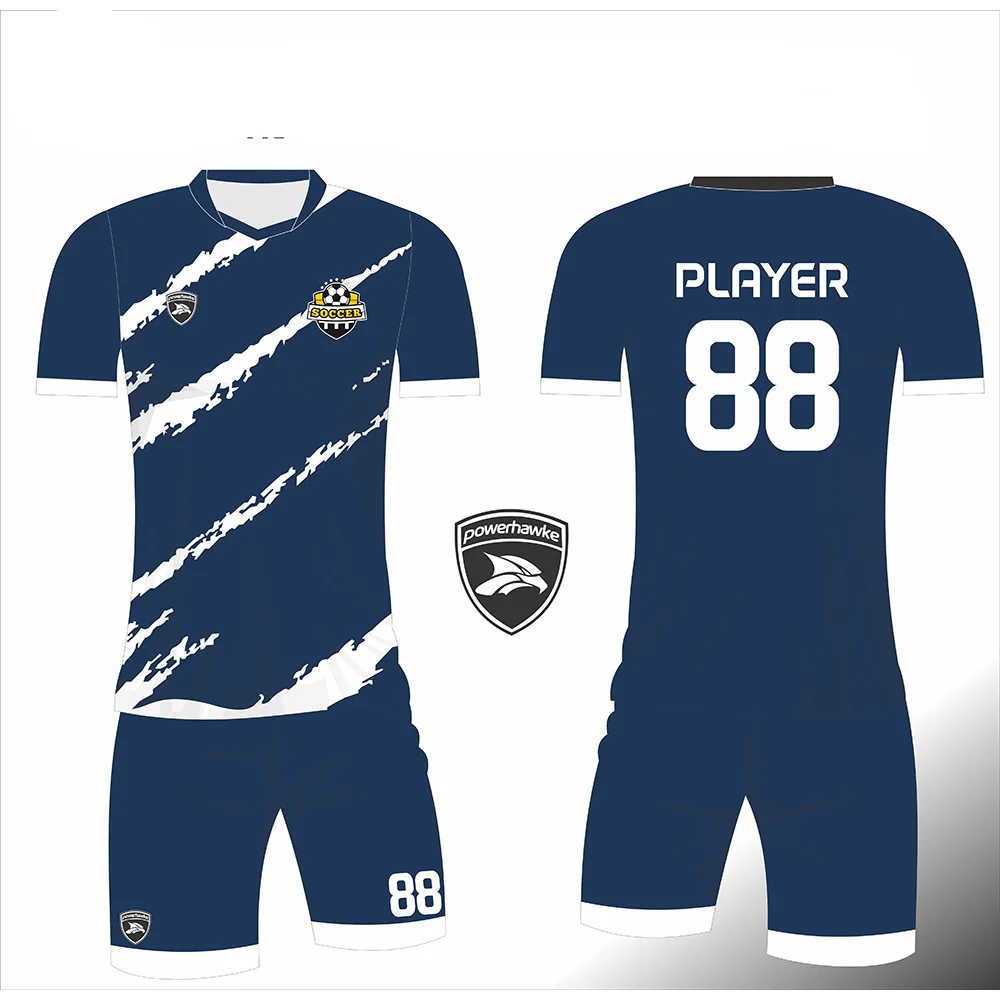 OEM Soccer Wear Football Team New Design Sublimation Jersey 2020