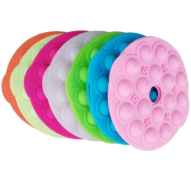 Hot Sell Wholesale Heat-resistance Non Stick BPA Free Silicone Lollipop Mold