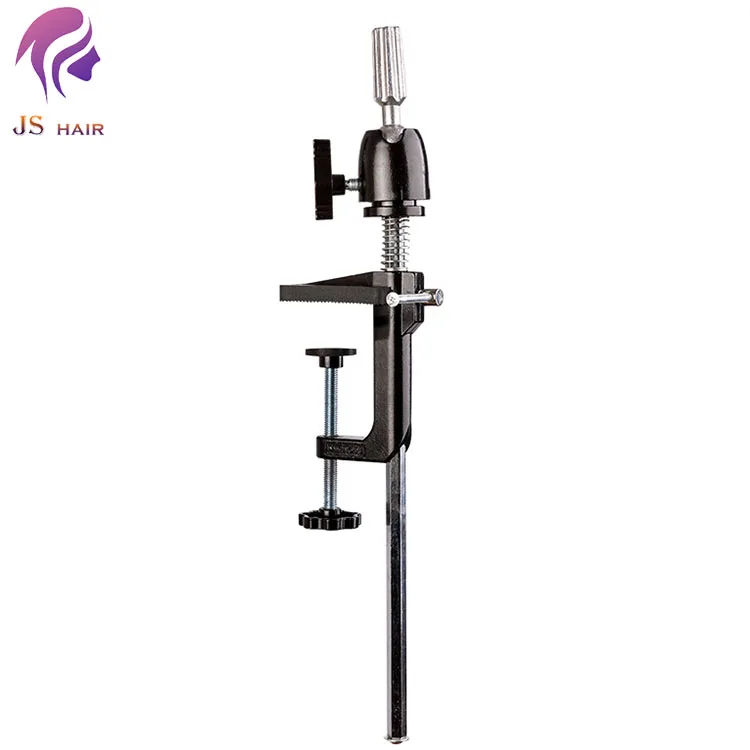 Salon tripod stand mannequin head bracket Durable Adjustable Stainless Steel training Head manikin doll Holder For Making Wigs