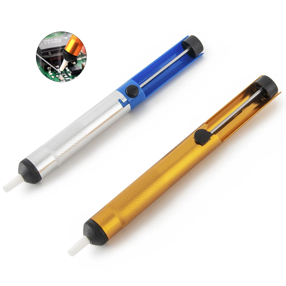Aluminum desoldering pump suction tin gun soldering sucker pen solder sucker