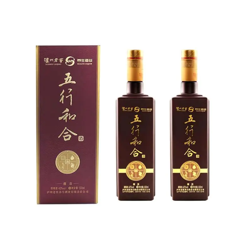 
Wholesale High Quality Long History 500ml Chinese Flavor Liquor 