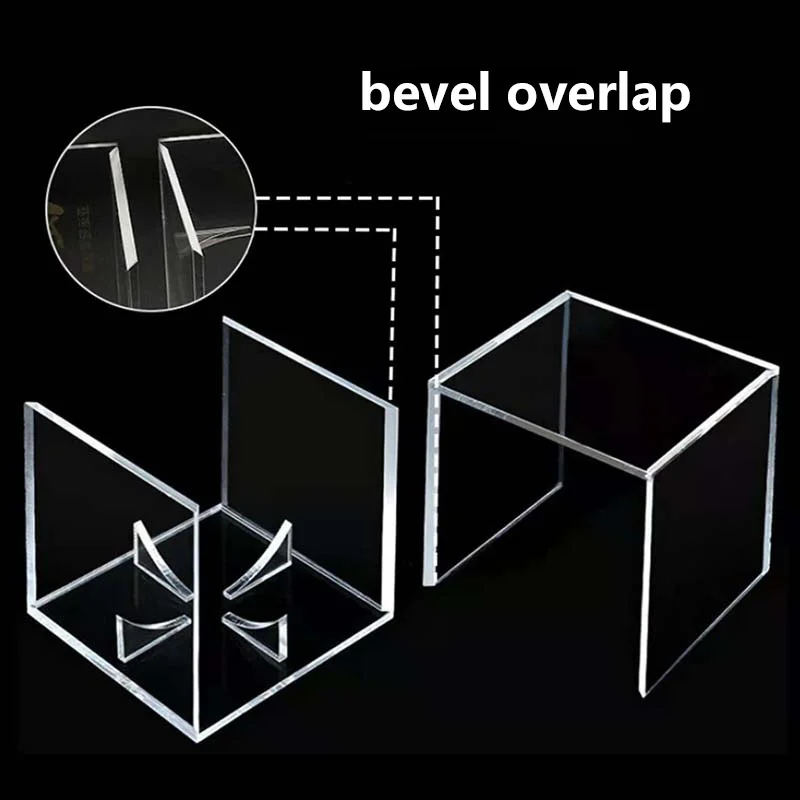 Clear Acrylic Baseball Collection and Display box Dust-proof moisture-proof decorative box