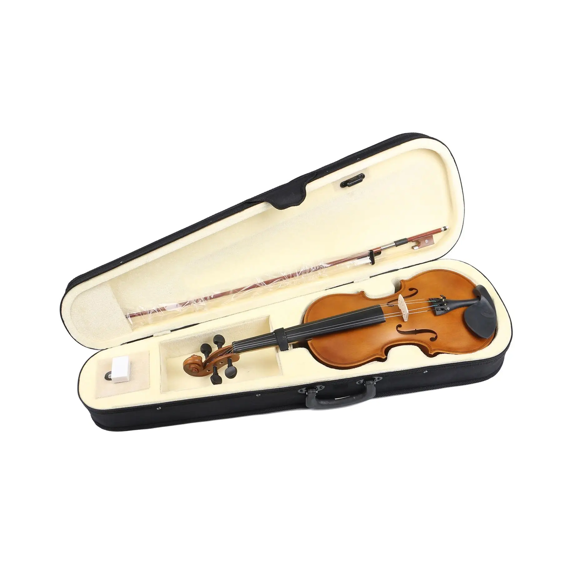 china wholesale matt handmade violin with accessories