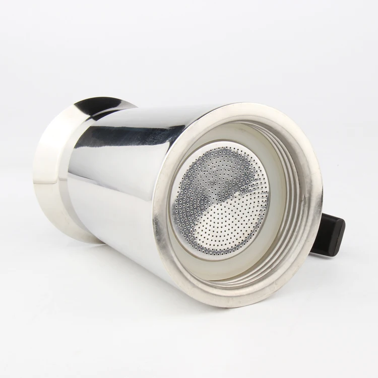 Рекламная кофеварка эспрессо, 6 чашек, варочная поверхность 430, кофейник из нержавеющей стали, Итальянская Кофеварка с Индукционным пользовательским логотипом