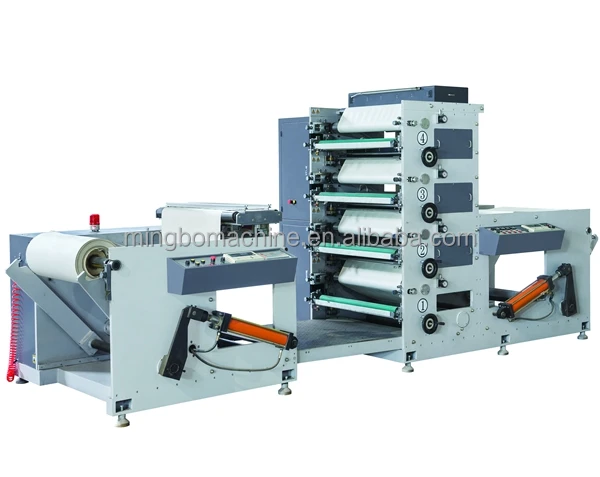(HSS-950 )high speed 4-6 color coffee tea paper cup printing machine price in india