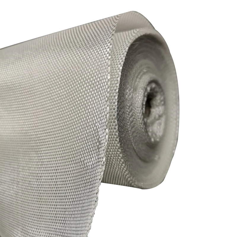Heat Resistance 0.2Mm Thickness Plain Woven Fiberglass Fabric Fiberglass Glass Fiber Cloth Roll for Cooling Tower