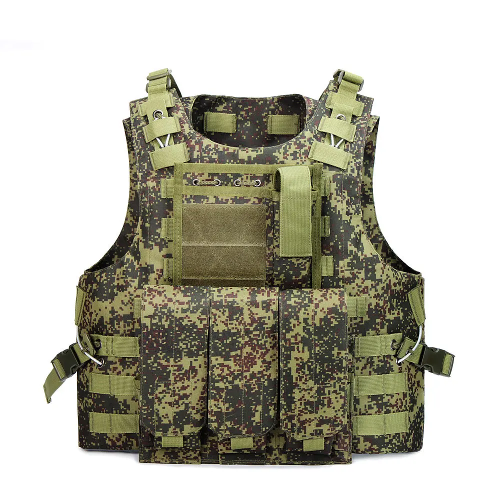 Tactical vest camouflage vest defensive outdoor combat bag equipment wholesale