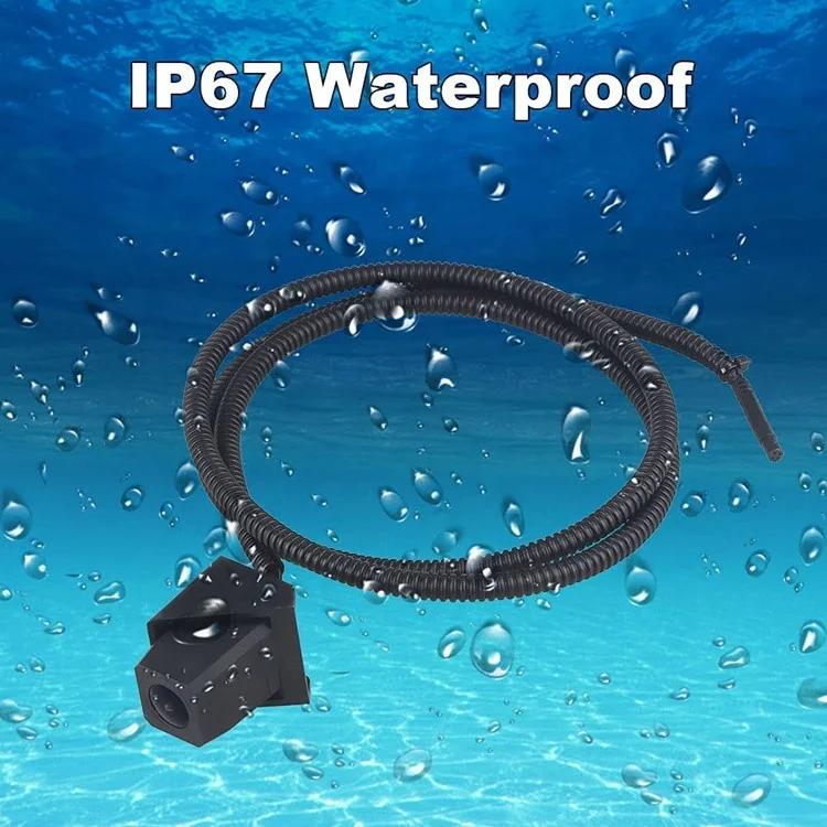 HD Waterproof Wheel Backup Car Rear View Camera Kit Mount with OEM Adapter use for Jeep Wrangler 2007-2018