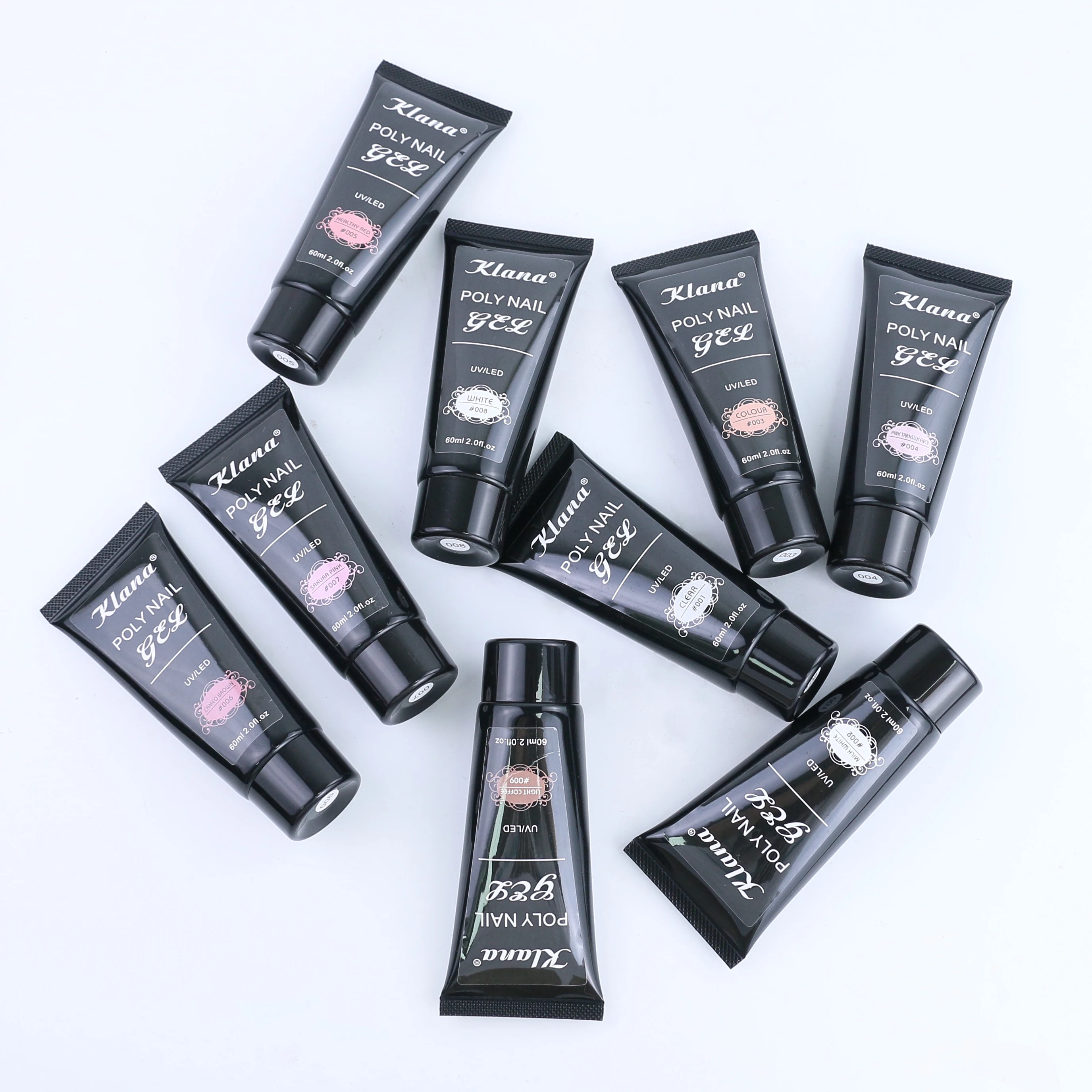 Poly Polygels Gel Extension Uv Gel Nail Polish 15g 30g 60g Private Label Acrylic Poly Gel