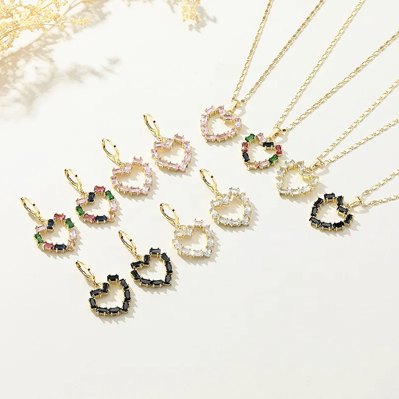 Joyeria oro HD ювелирные изделия 14 карат 18-каратное золото циркон женские свадебные 24 каратные комплекты ювелирных изделий Дубай модные для женщин