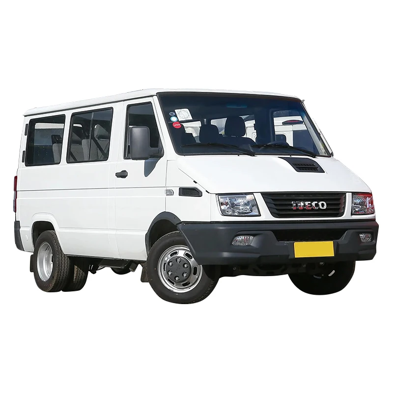 Best selling diesel Passenger Vans Comercial Transport iveco cargo Van truck time-sharing four-wheel drive for Transport
