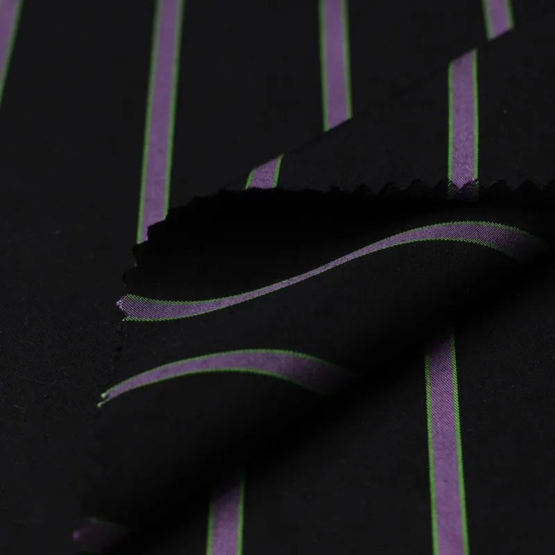 High Quality 100% TEL 40S YARN-DYED FABRIC For Shirts