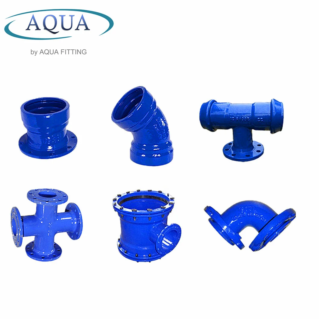 ISO2531 EN545  PN10 PN16 Ductile iron loose flange pipe