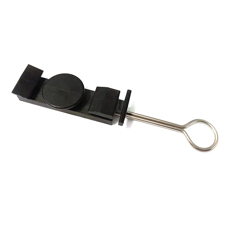 FTTH Anchor Plastic Small S type Cable Holder Fiber Drop Cable Anchoring ClampAnchor S type Cable