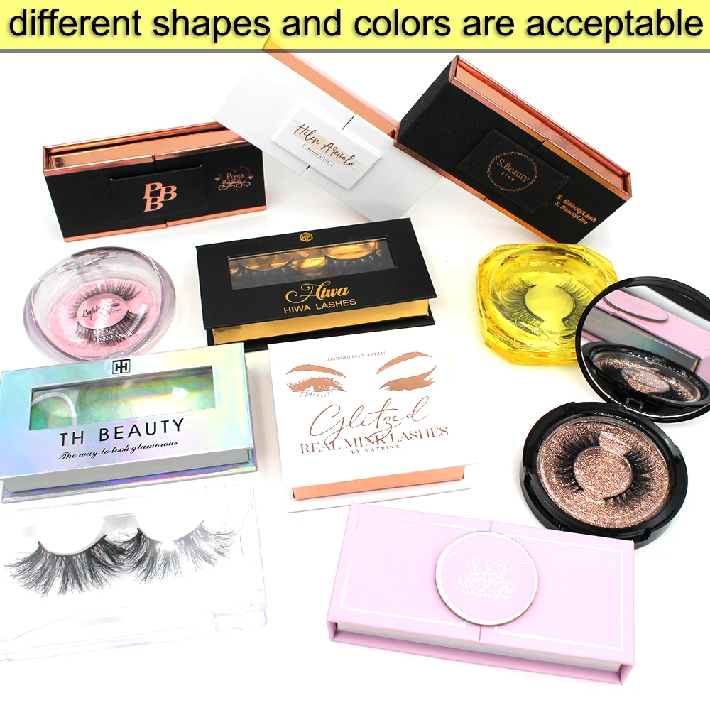 Premium 3D Private Label Korea Full Strip Eyelash Wholesale 10mm - 25mm 3D 100% Handmade Pretty Russian Volume Eyelashes