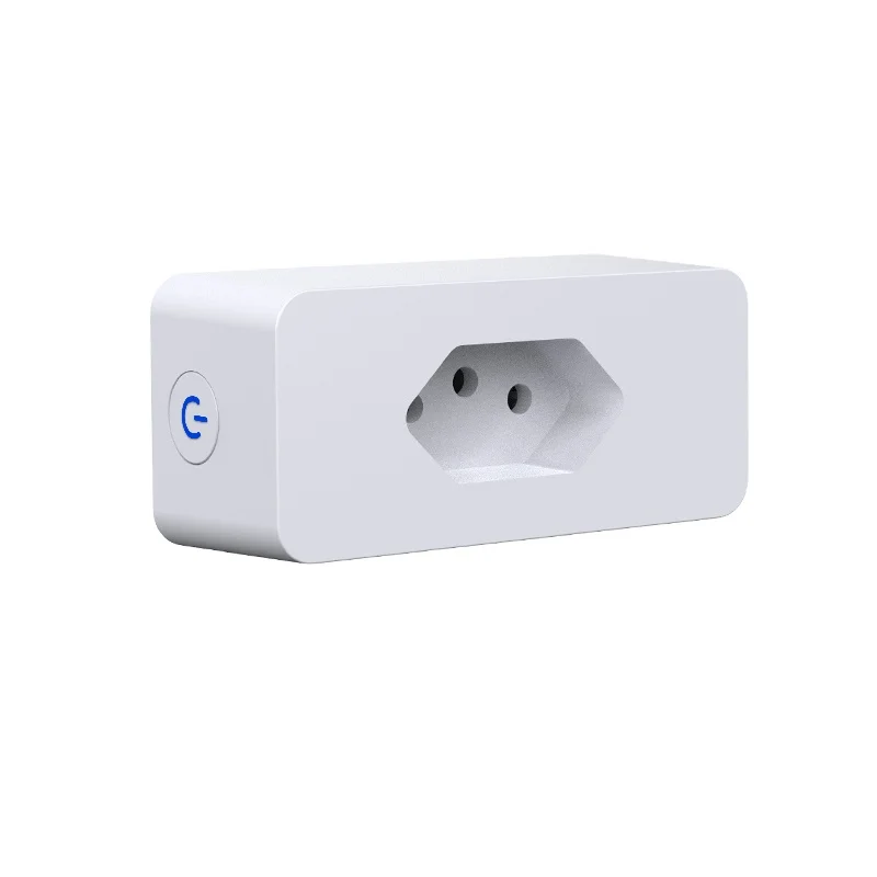 HIMOJO Wifi Smart Plug 16A Brazil Standard with Power Monitor Smart Life APP Remote Voice Control works for Google Home Alexa