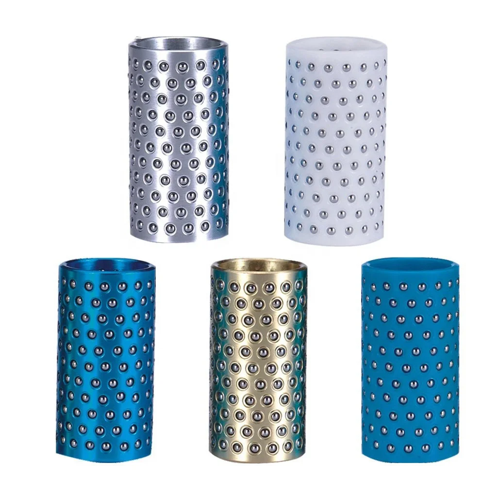 Aluminum Cage Ball Bushing for Guide Post 22*60 Pom Bearing Plastic Cage