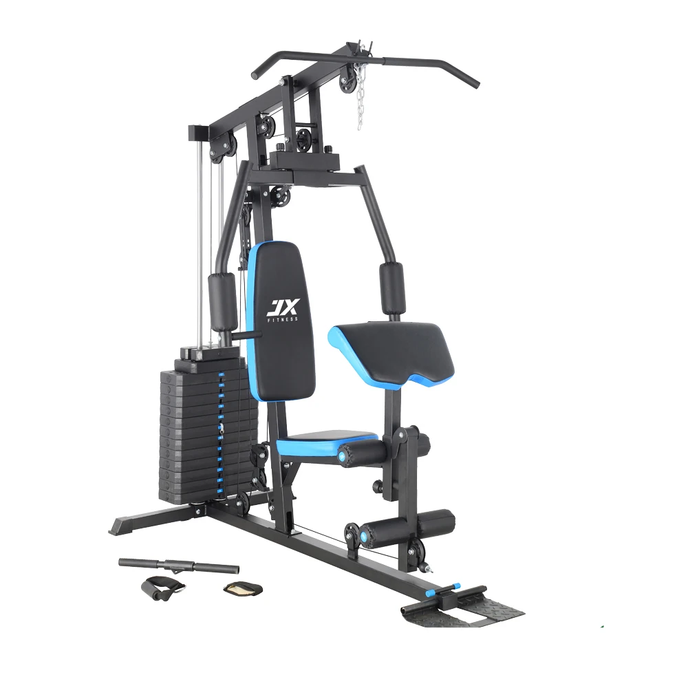 Multi Functional Multi gym Weight Stack Loaded Gym Fitness Equipment Arm Pin Load Selection Dual Cable Crossover Machine
