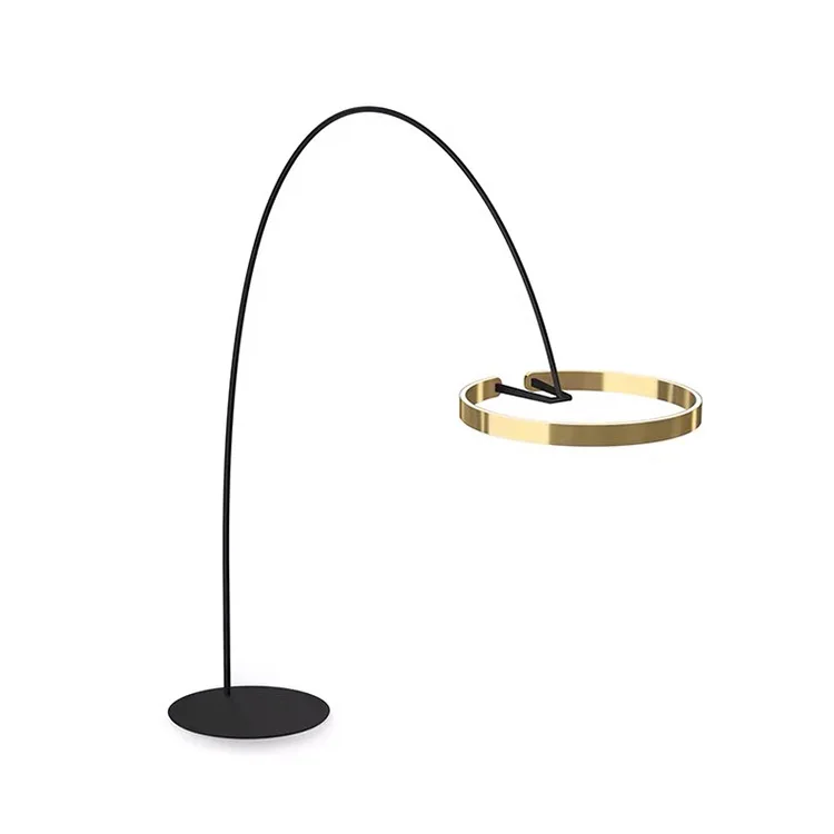 2020 Art Style Photo Studio modern stand lighting Vintage Big Trampet Shade tripod floor lamp for office