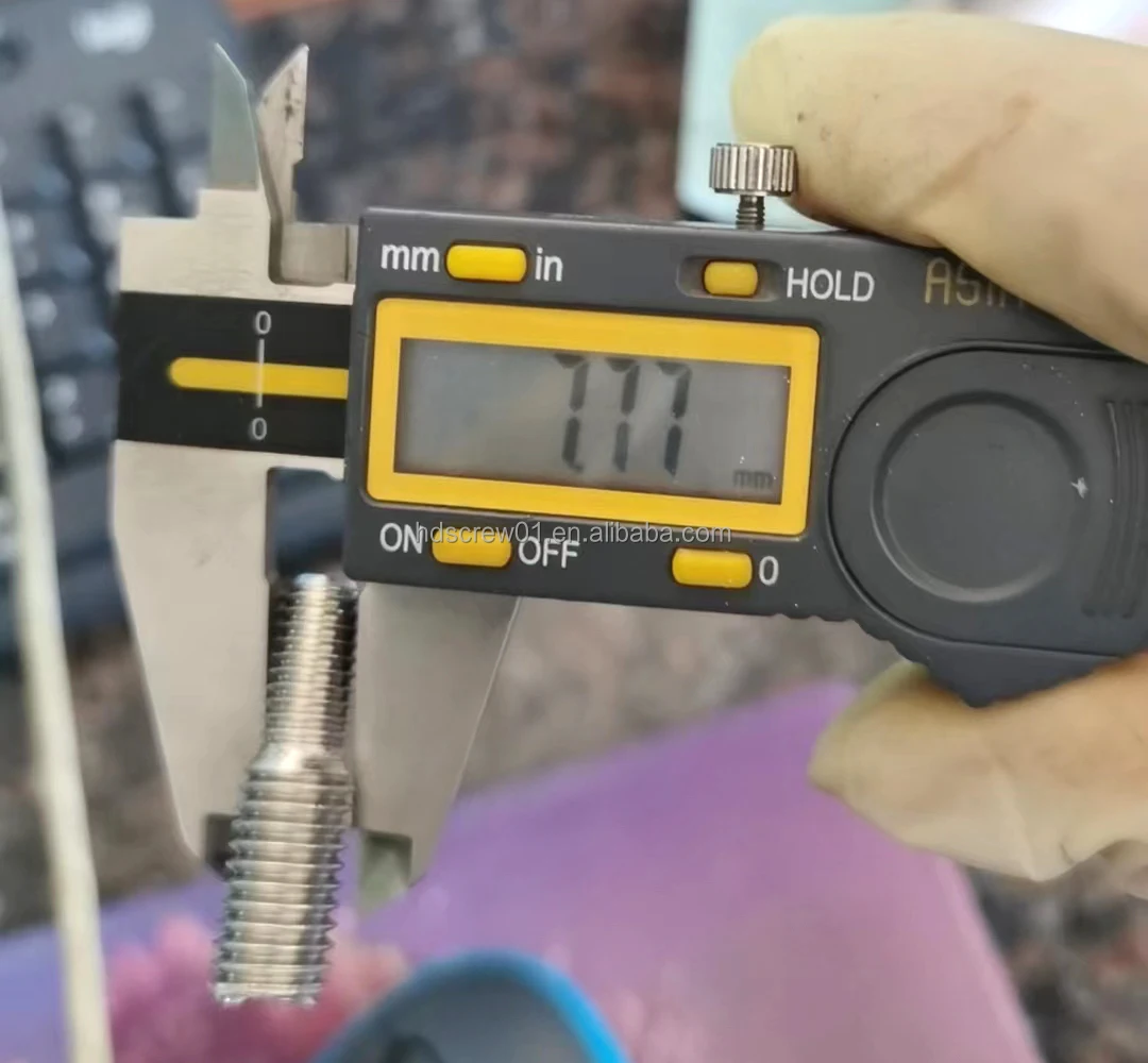 OEM ODM Transfer Screw 304 Stainless Steel M8 M10 M12 Thread Adapter Outside Thread Double Head Transfer Screw Bolt