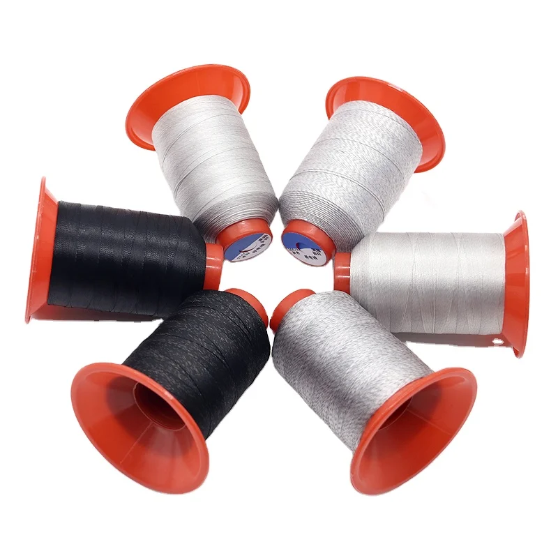 Stainless Steel Conductive Yarn Anti Static Custom Color Esd Staple Fiber Stainless Steel Conductive Yarn For Fabric Garment