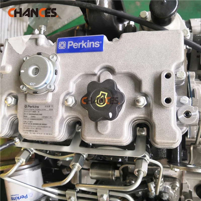 Абсолютно Новый Perkins генератор дизельный двигатель 18.5Kw 25hp 3-цилиндровый на