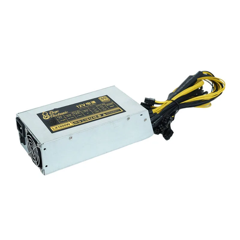 Новый оригинальный блок питания 2000 Вт высокомощный импульсный источник 180-240 в адаптер 12 В S9 L3 + T9 Платиновый Apw3 ++ Apw7