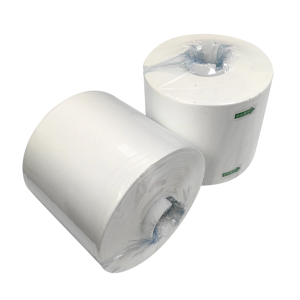 ALLESD 160GSM 15CM*60M Microdenier Electronic Cleaning Wipes Roll Cleanroom 100% Polyester Cleaning Wiper