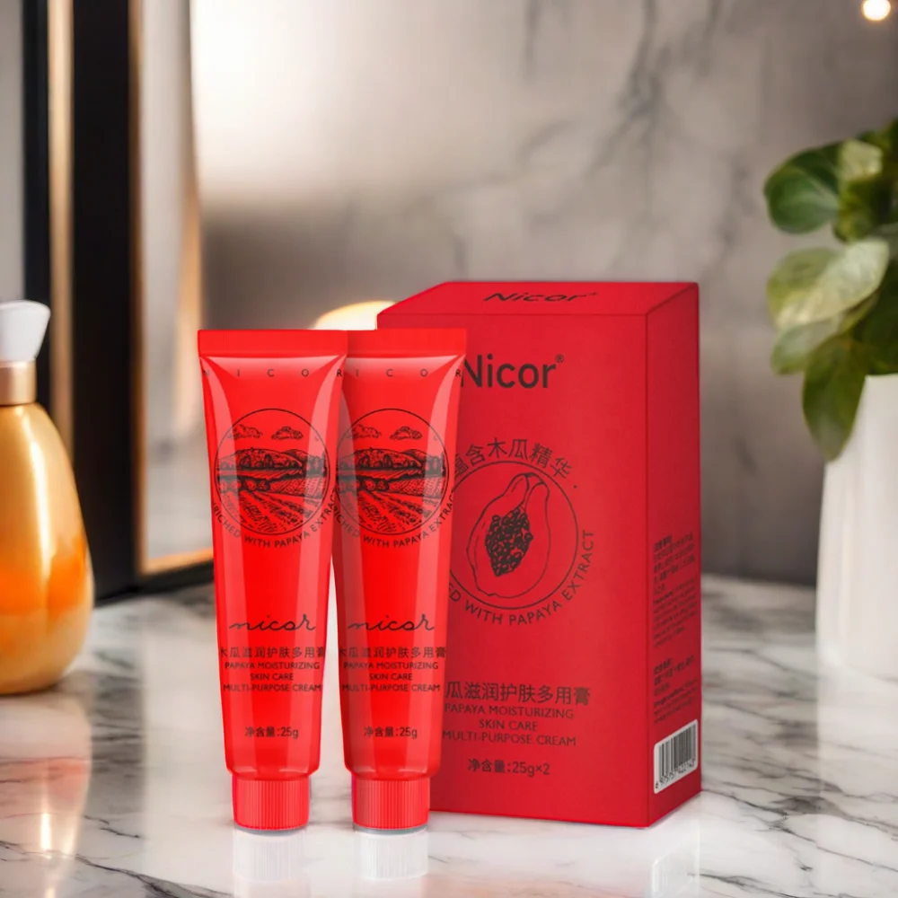 Nicor High Quality Natural Brightening Body Papaya Whitening Moisturizing Cream