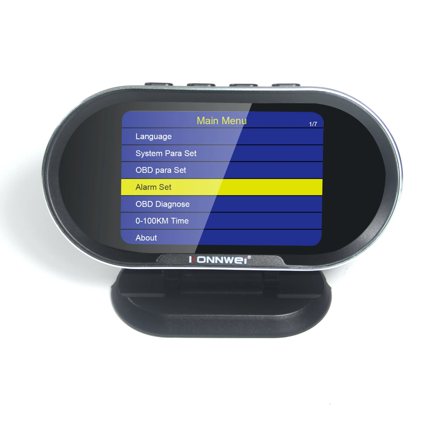  2020 новые автомобильные аксессуары Konnwei OBD2 измерительный прибор цифровой измеритель оборотов в минуту скорости Автомобильная сигнализация дисплей с проектором HUD для вашего