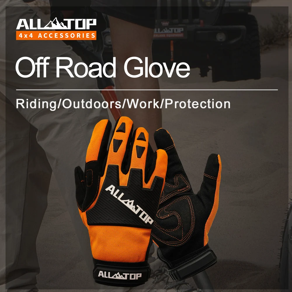 China Factory Customization New Design Full Finger Motorcycle Racing Motocross Racing Gloves