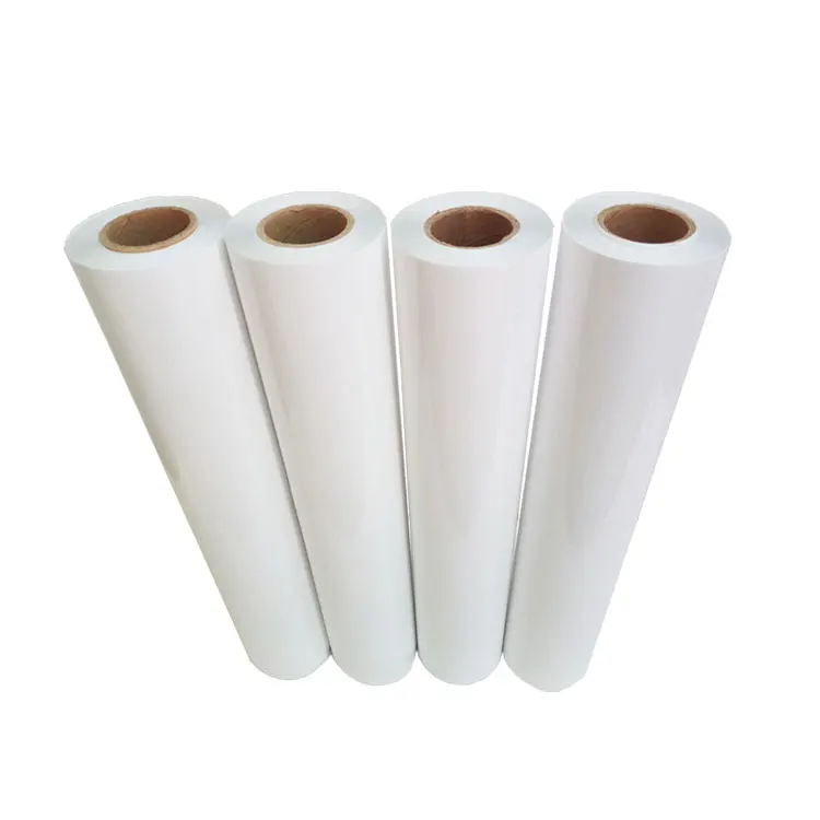 Clothing Fabric matte 75u 100u roll dtf film pet Transparent vinyl film
