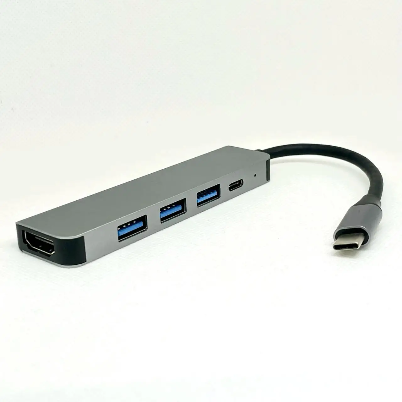 Multifunction Usb Hub Usb 3.0 USd Card Tf Converter Hub 5 In 1 Micro Usb Female To Type C