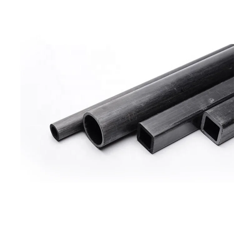 3k 30mm 10mm square composite carbon fiber tube