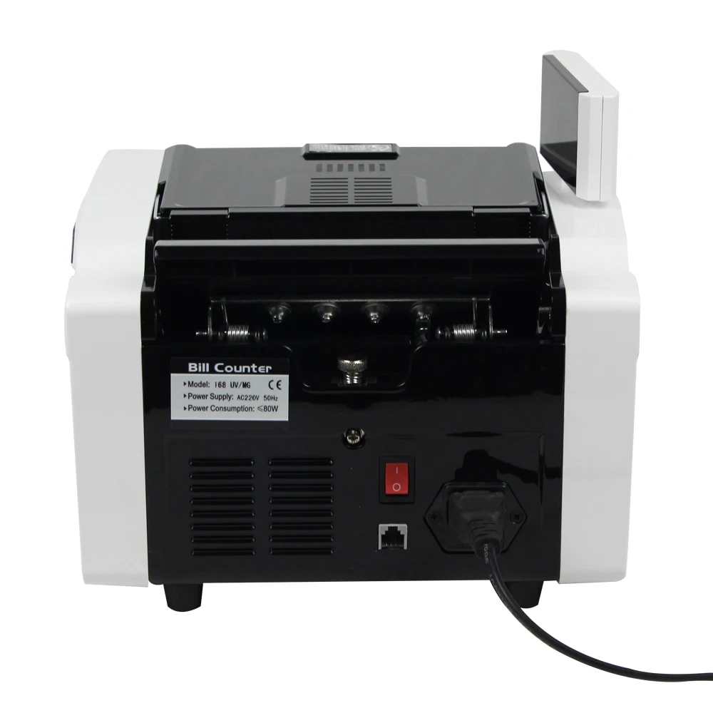 168D UVMG Argentina Bank notes Counter Bill Counter for paper & polymer currencies with UVMG function Money Counting Machine