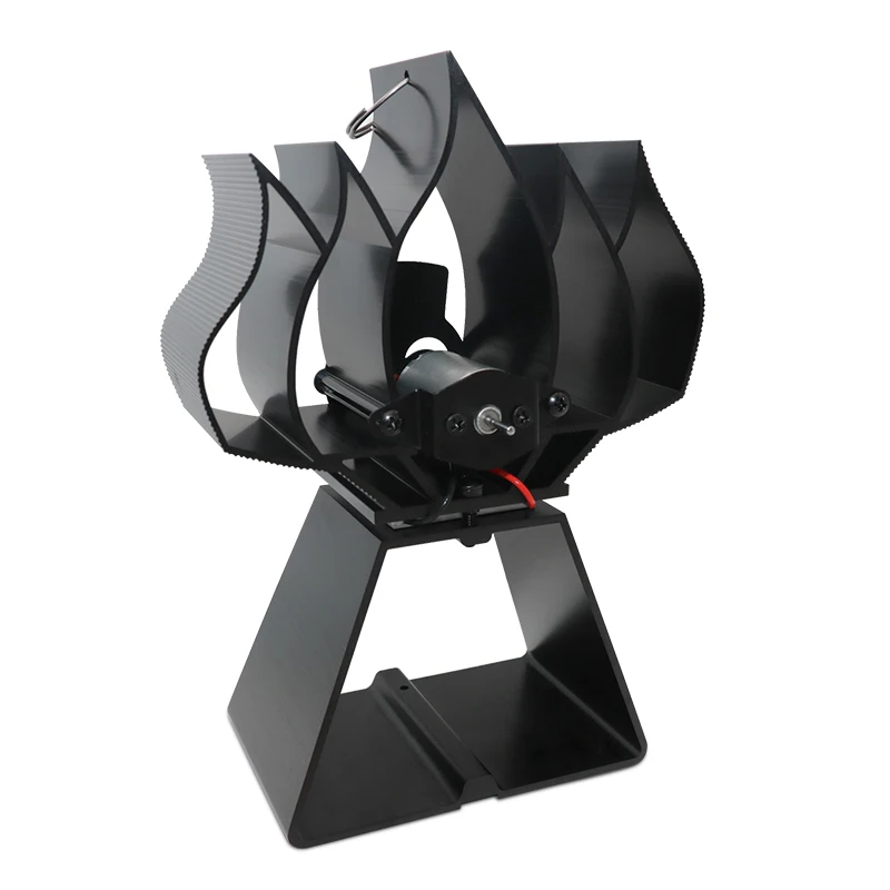 2022 New Wood Burners Stove Top  ECO Fan  4-Blades Fireplace Fans New designed Heat Powered Stove Fan