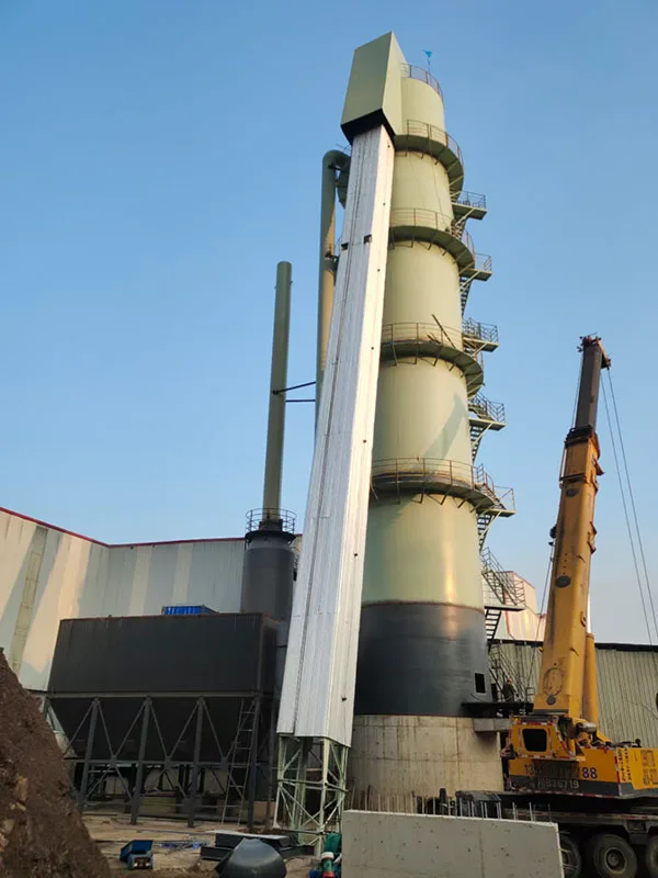 Vertical Shaft Lime Kiln Supplier 100 Tons 200 TPD Limestone Kiln Hydrated Lime Machines