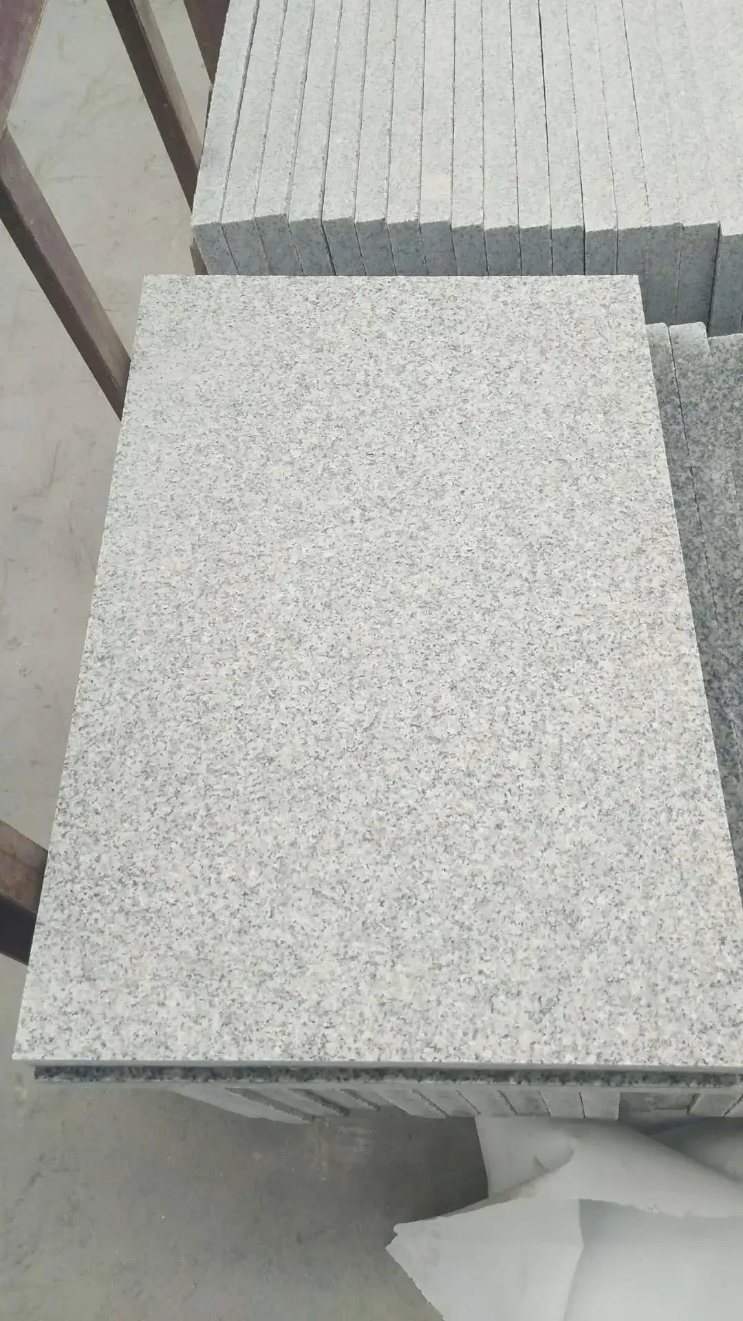 Competitive Cheap Price Salt and Pebble G603 Granite 600*300*30 Flamed Tile