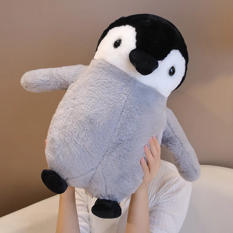 Customize Aquarium Walrus Penguin Soft Animal Stuffed 35/45 CM Cute Fat Penguin Plush Toy for Baby Children Boys Girls