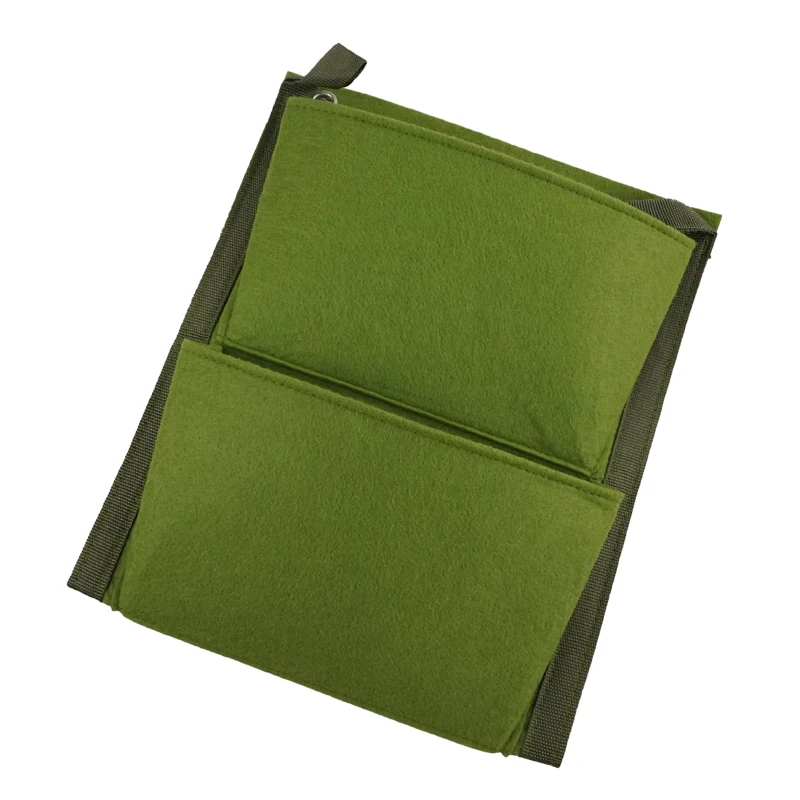 hebei Upin planter water resistant 6/7 pockets felt fabric waterproof hanging wall plant grow bag upside