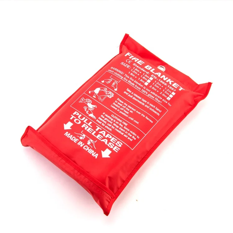 Factory Direct Sale Homes Emergency fireproof blanket Big Car Fire Blanket