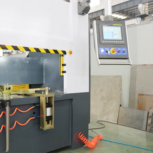KRRASS High speed Vertical type V Groover Machine  4000mm CNC V grooving Machine