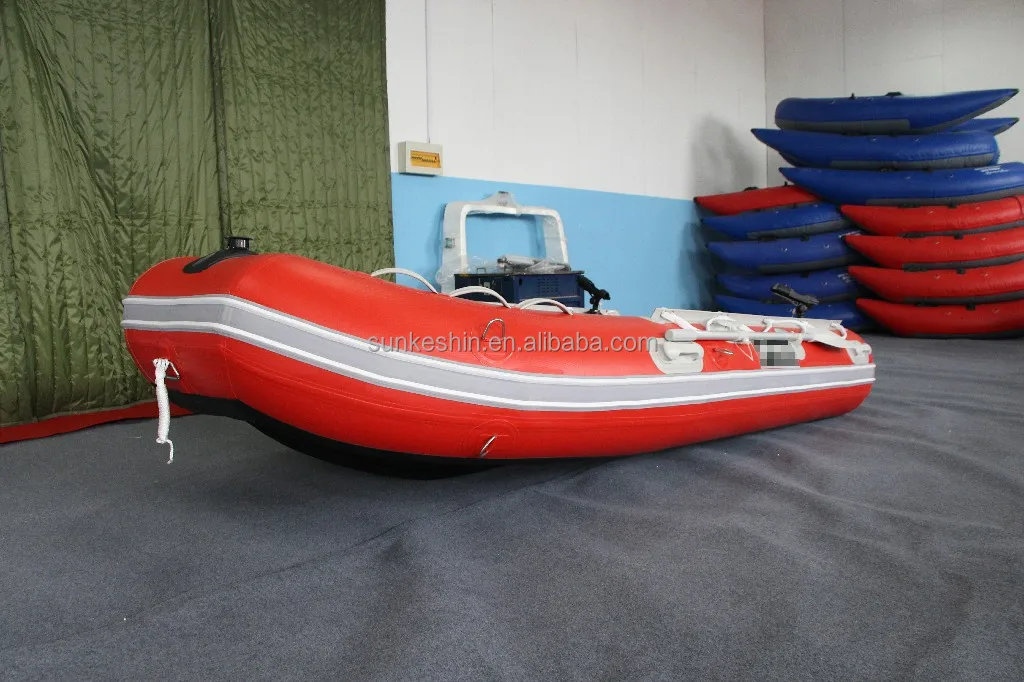 factory wholesale 2022 NEW 360mm inflatable Fishing boat with aluminium floor