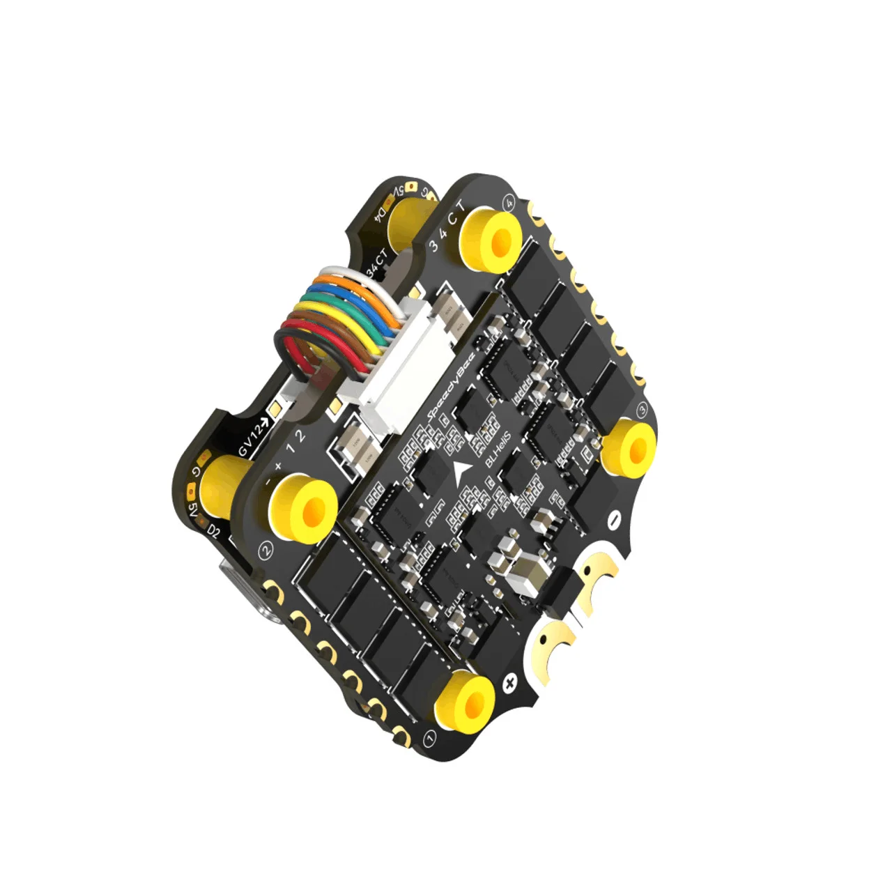 SpeedyBee F405 V4 BLS 60A 30x30 FC ESC Stack STM32F405 Контроллер полета BLHeli S J-H-50 4IN1 для FPV Вольная модель дрона