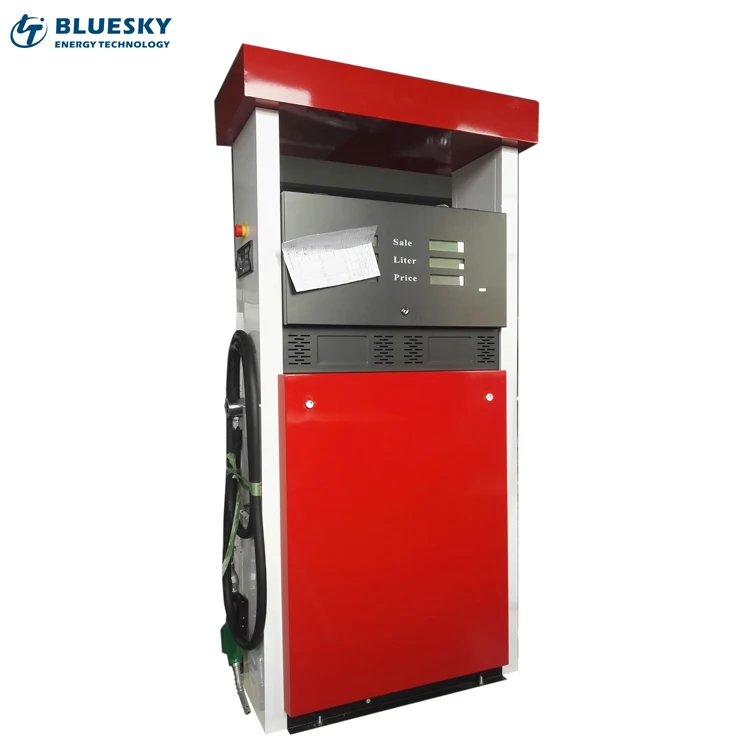 High Quality Refueling Equipment 2 Nozzles Pump Bluesky Mini Fuel Dispenser mobile fill station