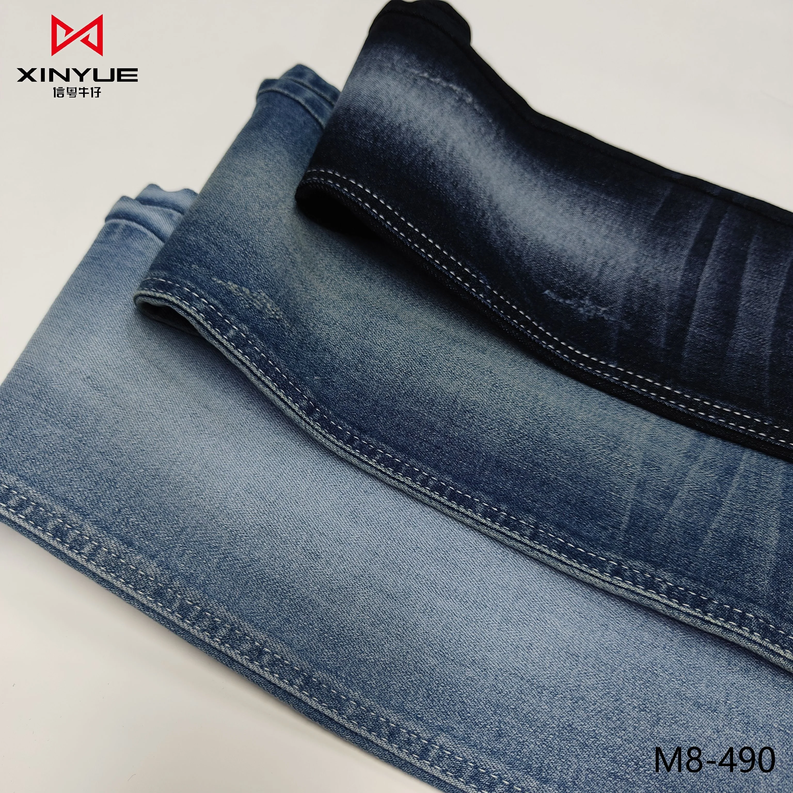 Denim dungaree fabric cotton denim fabric roll poly needed denim fabric