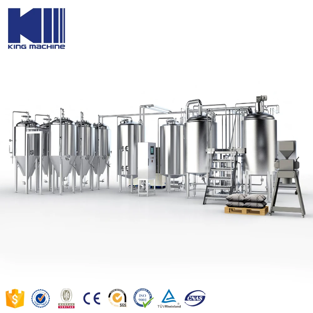 
Beer brewing 500l craft beer brewing equipment 