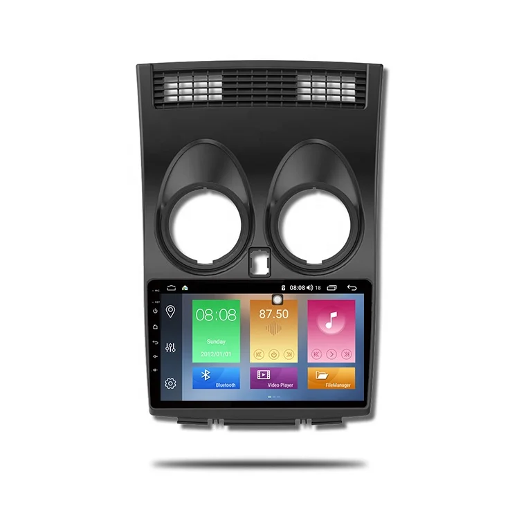 IOKONE автомобиль Android 9,0 2.5D сенсорный экран DVD плеер GPS навигации радио для Nissan Qashqai 2008-2015