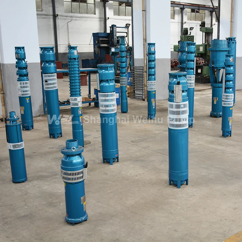 QJ series ac three phase deep well electric borehole water pump supplier 10 hp submersible pump
